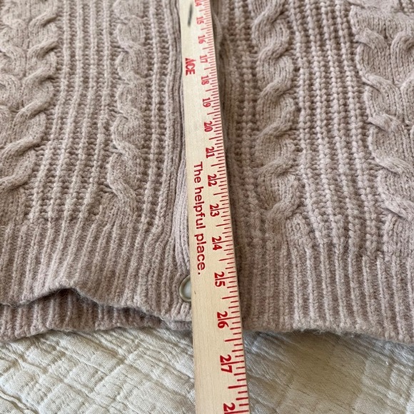 Jenni Kayne Cable Knit Cardigan Womens S - Picture 6 of 7